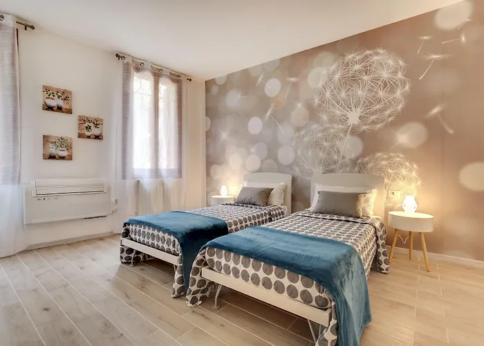 White Flowers With Canal View By Wonderful Italy *