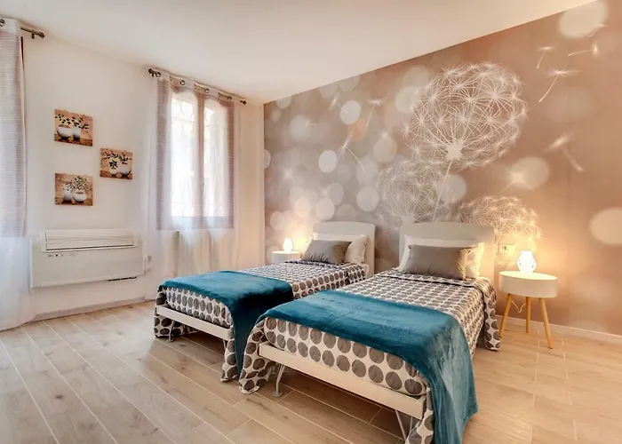 White Flowers With Canal View By Wonderful Italy *